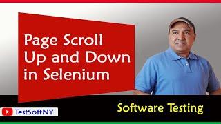 How to Page scroll up and down in Selenium WebDriver?