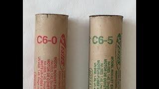 Model Rocket Motors C6-0 and C6-5 Static Test Comparison