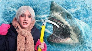 We found this HORROR under the ICE, where the MONSTER sank!