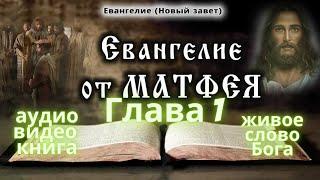 Евангелие От Матфея (Глава 1) | Библия на каждый день  |  Новый завет