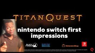 Titan Quest Nintendo Switch First Impressions