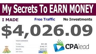 I MADE $4026 From CPALEAD (EASY METHODS) | Earn Money