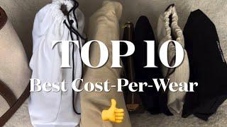 10 BEST Cost-Per-Wear Luxury Purchases 