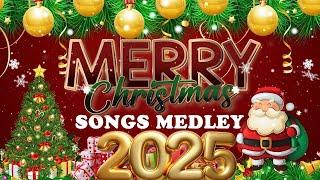 Disco Christmas Songs Remix 2025Nonstop Christmas Songs  Merry Christmas Medley Songs 2025