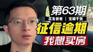 信用卡网贷逾期后，征信花了，还能买房吗？