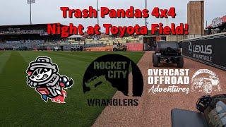 Rocket City Wranglers Goes to 4x4 Night at Toyota Field!