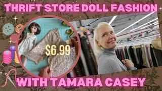 From Thrift Store to Doll Fashion: DIY Doll Clothing Tutorial with Tamara Casey