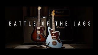 Fender Kurt Cobain Jaguar VS Squier Classic Vibe Jaguar