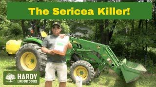 E39: Controlling Sericea Lespedeza on the Habitat Oasis Project makes for some relaxing tractor time