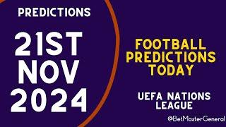 Football Prediction Today 21-11-2024 | Betting tips Today | Safe investments