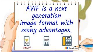 AVIF Files: What are they and what is their advantages?