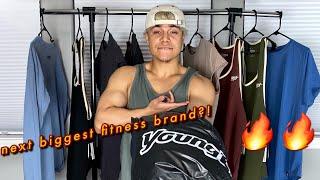 NEXT BIG FITNESS BRAND?! YOUNG LA UNBOXING! | Honest Review + Size Guide