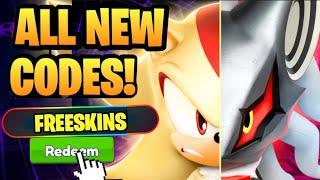*NEW CODES* ALL WORKING CODES FOR SONIC SPEED SIMULATOR IN 2025! ROBLOX SONIC SPEED SIMULATOR CODES