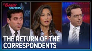 Former Correspondents Steve Carell, Olivia Munn, Ed Helms, Rob Corddry & Wyatt Cenac Return to TDS