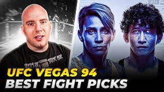 UFC VEGAS 94: LEMOS VS JANDIROBA | BEST FIGHT PICKS | HALF THE BATTLE