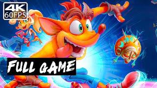 Crash Bandicoot 4 It's About Time 4k 60fps Walkthrough GamesMediaLA