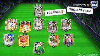 FC MOBILE FULL WIN ALMA CHALLANGE ! EFSANE KADROYLA GAMEPLAY FC 24