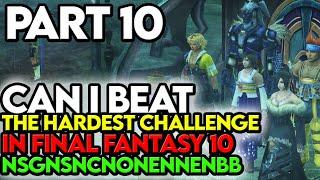 Final Fantasy 10 NSGNSNCNONENNENBB Challenge Part 10 Thunder Plains and Macalania