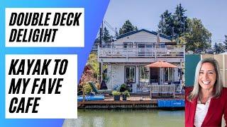 Floating home for sale - Tour! Columbia River, Portland Oregon