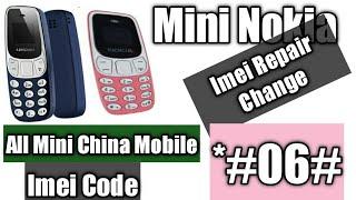 How to change imei code nokia china mini mobile / #imeichangecode /#nokiamini