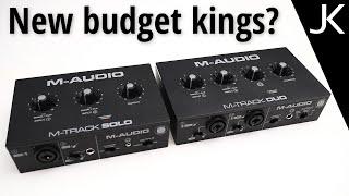 M-Audio M-Track Solo and Duo USB Interface– REVIEW (compared to Behringer)