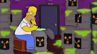 Homer Eats Nuclear Waste - The Simpsons