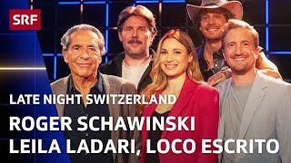 Roger Schawinksi, Leila Ladari, Vera Dillier, Loco Escrito | Comedy | Late Night Switzerland | SRF