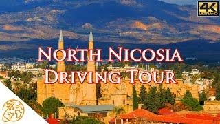 Nicosia 4k North Cyprus Lefkoşa Northern Nicosia Driving Tour