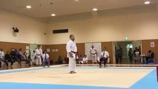 Seisan kata Uechi ryu karate / Rubin Evgeny / Okinawa tournament