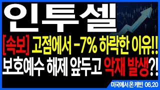 인투셀 주가전망] [속보] 고점에서 -7% 하락한 이유!! 보호예수 해제 앞두고 악재 발생?! feat. 주도주연구소DS 케빈 알테오젠 에이비엘바이오 ADC 리가켐바이오 펩트론