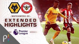 Wolves v. Brentford | PREMIER LEAGUE HIGHLIGHTS | 2/10/2024 | NBC Sports