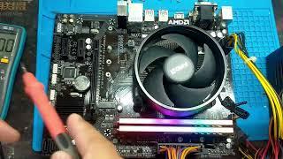 Gigabyte GA A320M S2H V2 Ryzen 5 3400g No Power (FIXED)