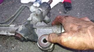 2004 Toyota Sienna AWD Steering Rack replacement DIY rusty chassis