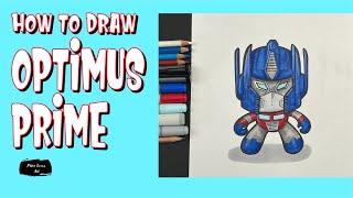 How to Draw Optimus Prime in EASY Steps Video