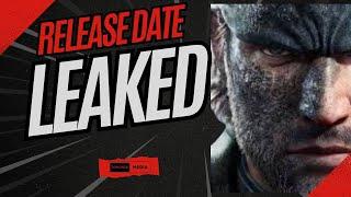 PSN Leaks MGS3 Solid Remake Release Date