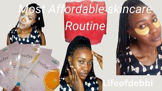 Affordable skincare Routine #simpleskincare