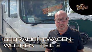 Gebrauchtwagenwochen bei Reisemobile Dülmen Teil 2 - große Gebrauchte, ideal für Proficamper