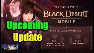 Black Desert Mobile Upcoming Update & Pocket Gamer Awards