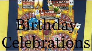 A few Happy belated birthdays today.To continue their celebrations we have the new Triple Payout