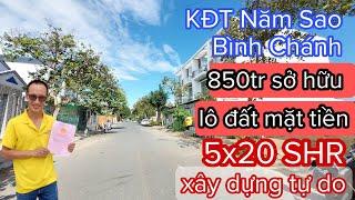 đất nền Bình Chánh 5x20 có shr bán rẻ do ngộp ngân hàng | bán nhà Bình Chánh giá rẻ mới nhất 2022