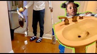 Here's How Our Thanksgiving Really Went..... Juju Flooded Our Home