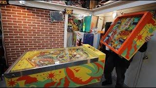 Pinballorama #13 - Moving and Setting Up Pinball Machines