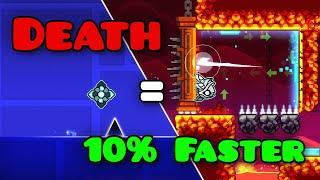 Geometry Dash But Every Death it gets Faster