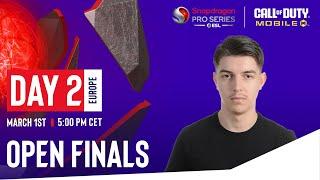 Call of Duty: Mobile Open Finals | Europe - Day 2 - Spanish