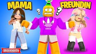 WÜRDEST du EHER deine FREUNDIN oder MAMA RETTEN in Roblox?!