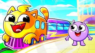 Choo Choo Train Song!  Safety Rules on the Way! Kids Songs And Nursery Rhymes by Baby Zoo