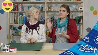 Just Like Me! | ZoëKnows - Sjaal maken | Disney Channel NL