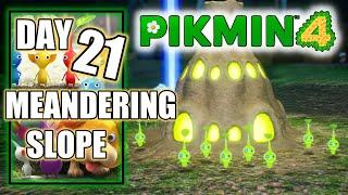 Pikmin 4 – Day 21: Meandering Slope Night Expedition - Cure the Pilot - Let's Play Nintendo Switch