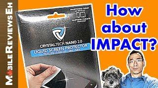 CrystalTech Nano 2.0 - Liquid Screen Protector for smartphones, watches and tablets
