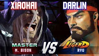 SF6 ▰ XIAOHAI (M.Bison) vs DARLIN (Ryu) ▰ High Level Gameplay